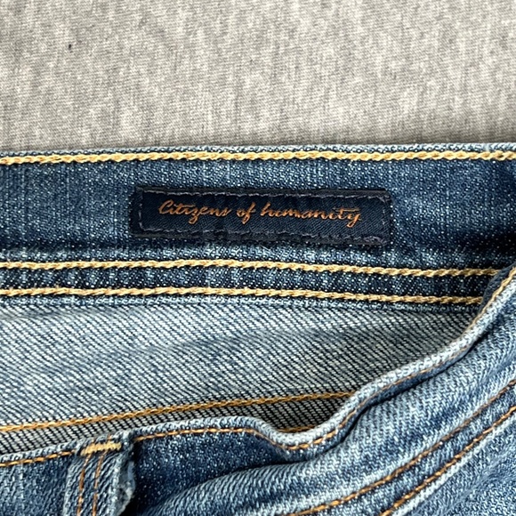 Citizens of Humanity Ingrid #002 Mid Wash Low Waist Stretch Flare Jean | Sz 27 - Picture 6 of 15